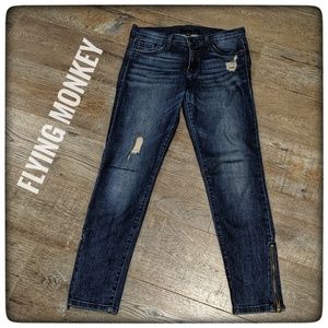 FLYING MONKEY Skinny Destroyed Jeans